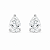 Brinco Gota Moissanite 7x9mm Prata 925 com Ródio - Imagem 7
