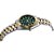 Relógio Seculus Feminino Analógico Aço Bicolor Fundo Verde Catraca Facetada 36mm 77323LPSVBA3 - Imagem 2