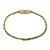 Relógio Seculus Feminino Analógico Mini Retangular Bracelete Rígido Dourado Vidro Facetado 39000LPSVDB1 - Imagem 7
