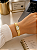 Relógio Seculus Feminino Analógico Mini Retangular Bracelete Rígido Dourado Vidro Facetado 39000LPSVDB1 - Imagem 3
