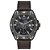 Relógio Seculus Masculino Analógico Estilo Country Cavalo Relevo Couro Marrom Grafite 48mm 77315GPSVSC3 - Imagem 1