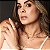 Colar Esmeralda Natural 7x9 corrente elos Cart Ouro18k - Imagem 2