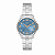 Relógio Orient Feminino Analógico Aço Prata Mostrador Azul Sunray 32mm FBSS0136 A2SX - Imagem 1