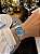 Relógio Orient Feminino Analógico Aço Prata Mostrador Azul Sunray 32mm FBSS0136 A2SX - Imagem 4