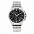 Relógio Orient Masculino Analógico Neo Vintage Cronógrafo Solartech Aço Prata Fundo Preto 43mm MBSSC266 G1SX - Imagem 1