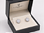 Brinco Ponto de Luz Cravejado 8mm Moissanite Prata 925 com Ródio - Imagem 3