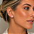 Brinco Ponto de Luz 10mm Moissanite Prata 925 com Ródio - Imagem 2