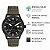 Relógio Orient Masculino Solartech Preto Militar Pulseira Nylon Verde MPSN1004 E2EB Original - Imagem 5