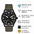Relógio Orient Masculino Solartech Preto Militar Pulseira Nylon Verde MPSN1004 E2EB Original - Imagem 6