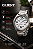 Relógio Orient Masculino Analógico Clássico Aço Fundo Prateado Calendário 42mm MBSS1489 S2SX - Imagem 2