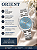 Relógio Orient Feminino Analógico Aço Prata Mostrador Azul Com Cristais 32mm FBSS0158D3SX - Imagem 4
