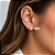 Brinco Ponto de Luz 5mm Moissanite Prata 925 com Ródio. - Imagem 7