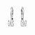 BRINCO ARGOLA MOISSANITE 7MM PRATA LEGÍTIMA 925 - Imagem 1