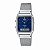 Relógio Casio Unissex Vintage Analógico e Digital Prata Mostrador Azul AQ-230EM-2ADF-SC - Imagem 1