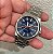 Relógio Orient Solartech Masculino Aço Prata Fundo Azul Bracelete Integrado 42mm MBSS1503 D2SX - Imagem 7