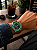 Relógio Orient Masculino Aço Calendário Perpétuo Safira 42mm Verde Sunray MBSCC070 E1MX - Imagem 9