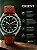 Relógio Orient Masculino Aço Calendário Perpétuo Safira 42mm Verde Sunray MBSCC070 E1MX - Imagem 4