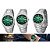 Relógio Orient Masculino Automático 3 Estrelas Prata Fundo Verde 469WA3NHE1SX Original - Imagem 6