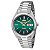 Relógio Orient Masculino Automático 3 Estrelas Prata Fundo Verde 469WA3NHE1SX Original - Imagem 4