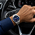 Relógio Orient Masculino Prata Azul 43mm MBSS1155A - Imagem 4