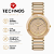Relógio Technos Feminino 2015BV/1X Cerâmica Nude Safira 40mm - Imagem 3