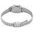 Relógio Casio Vintage Mini Feminino Prata Azul LA670WA-2DF - Imagem 5