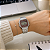 Relógio Casio A168WA-5AYDF Vintage Prata Marrom Digital - Imagem 3