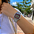 Relógio Casio A168WA-5AYDF Vintage Prata Marrom Digital - Imagem 2