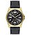 Relógio Orient Masculino Dourado Esportivo Pulseira Silicone Preto Diver MGSP0001 P2PX Original - Imagem 1