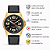 Relógio Orient Masculino Dourado Esportivo Pulseira Silicone Preto Diver MGSP0001 P2PX Original - Imagem 2