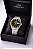 Relógio Orient Masculino Automático Heritage Bicolor Safira Preto YN6TT014 P1SX Original - Imagem 3
