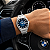 Relógio Orient Masculino Heritage Automático Safira 38,5mm Aço Azul YN6SS014 D1SX - Imagem 3