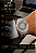 Relógio Orient Masculino Automático 3 Estrelas Day-Date Aço Prata NH3SS006 S1SX - Imagem 3