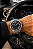 Relógio Orient Masculino Cronógrafo Aço Bracelete Integrado Preto MBSSC281 P2SX - Imagem 2