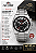 Relógio Orient Masculino Cronógrafo Aço Bracelete Integrado Preto MBSSC281 P2SX - Imagem 3