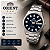 Relógio Orient Masculino Automático Calibre 469 Aço Prata Azul 469SS076F D1SX 44mm - Imagem 3