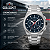 Relógio Orient MBSSC294 E2SX Cronógrafo Prata Verde 42mm - Imagem 3