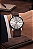 Relógio Technos Masculino Prata Clássico Pulseira Couro Marrom 2115MPP/1K Original - Imagem 3