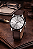 Relógio Technos Masculino Prata Clássico Pulseira Couro Marrom 2115MPP/1K Original - Imagem 4
