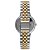 Relógio Feminino Seculus 77267LPSVBS3 Bicolor Aço Prata e Dourado Mostrador Preto Original - Imagem 3