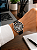 Relógio Orient Masculino Solartech Cronógrafo Safira Misto Rose Gold Couro 40mm MTSCC052 P1PX - Imagem 3