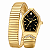 Relogio Euro EU2035ZAM5P Dourado Snake Preto 23mm - Imagem 1