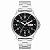 Relógio Orient Feminino Clássico Aço Prata Fundo Preto 34mm FBSS1159P2SX - Imagem 1