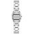 Relógio Euro Feminino Prata Caixa Quadrada Cristais e Romanos 24mm EU2036YVE4K - Imagem 6