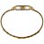 Relógio Seculus Feminino Dourado Oval Lady Luxo Aço - Imagem 4