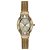 Relógio Seculus Feminino Dourado Oval Lady Luxo Aço - Imagem 1