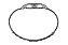 Relógio Seculus Feminino Clássico Prata Caixa Oval 23mm 44275L0SVNA2 Original - Imagem 5