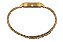 Relógio Seculus Feminino Clássico Quadrado Dourado Pulseira Jubilee 34mm 44284LPSVDS1 Original - Imagem 6