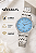 Relógio Seculus Feminino Prata Todo em Aço Fundo Madre Pérola Ice Blue 35mm 77331L0SVNA3 - Imagem 4