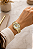 Relógio Seculus Feminino Dourado Pulseira Jubilee Fundo Madre Pérola 38mm 77248LPSVDS1 - Imagem 2